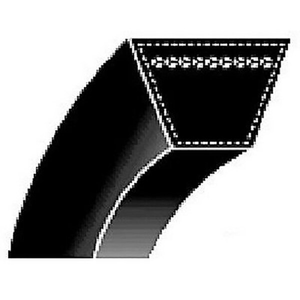 Aftermarket Classical V-Belt, 104 in Outside Length, 21/32 in Top Width, 1 Ribs B101 - main